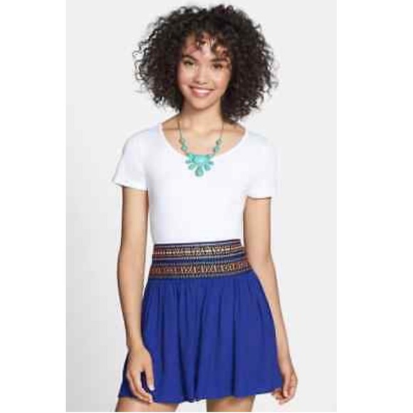 Nordstrom BP Tops - BPNordstrom Juniors Women Cropped Short-Sleeve Tee